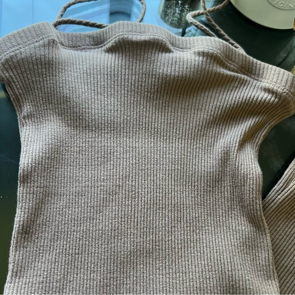 12th Tribe Summer Hues Ribbed Mini Dress - Picture 8 of 9